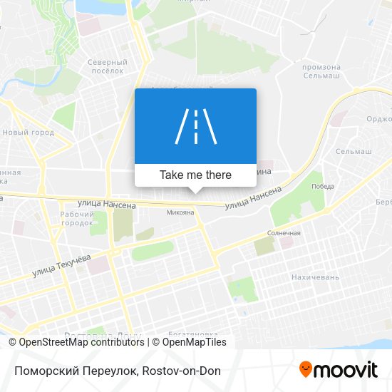 Поморский Переулок map