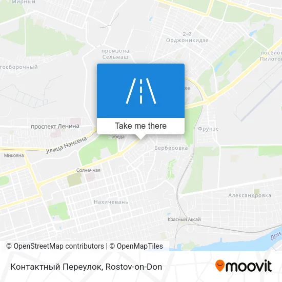 Контактный Переулок map