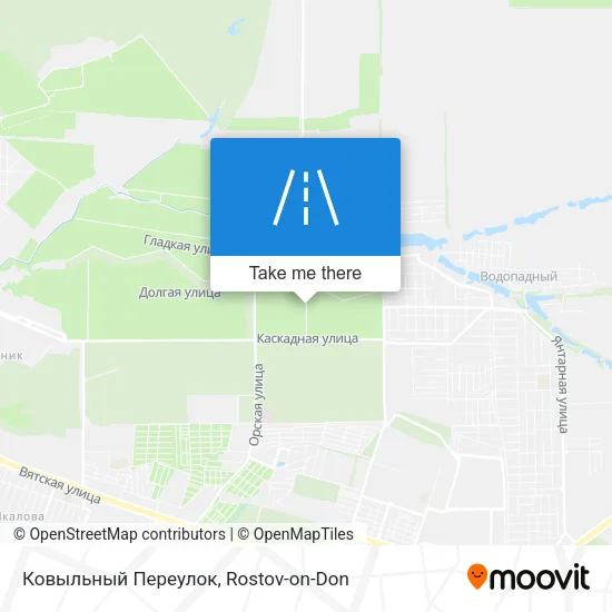 Ковыльный Переулок map