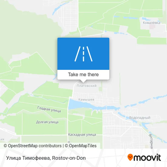 Улица Тимофеева map