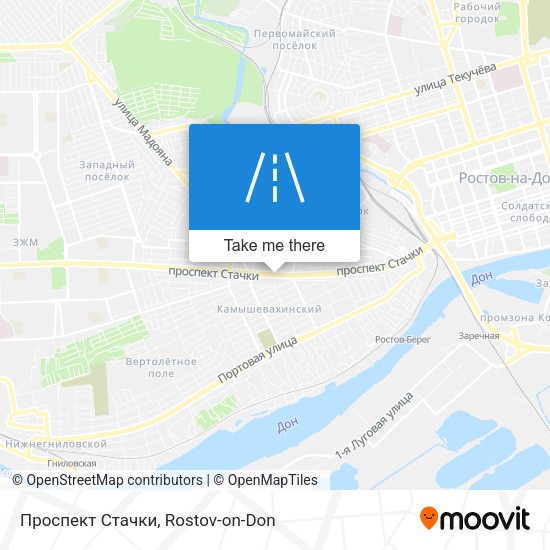Проспект Стачки map