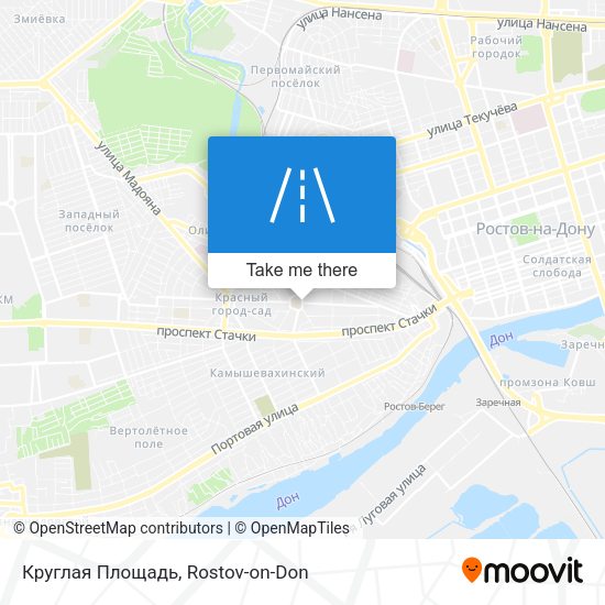 Круглая Площадь map