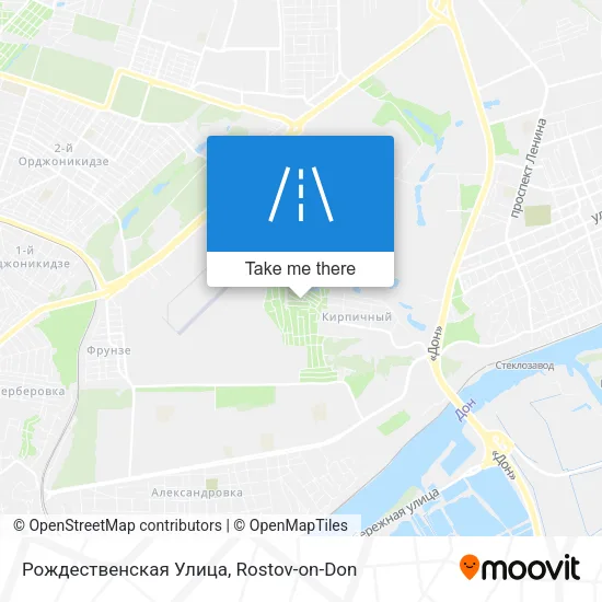 Рождественская Улица map