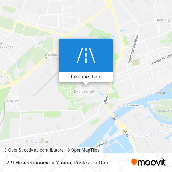 2-Я Новосёловская Улица map