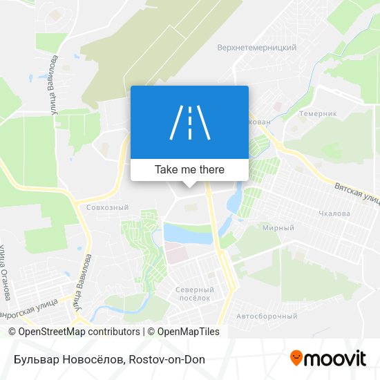 Бульвар Новосёлов map