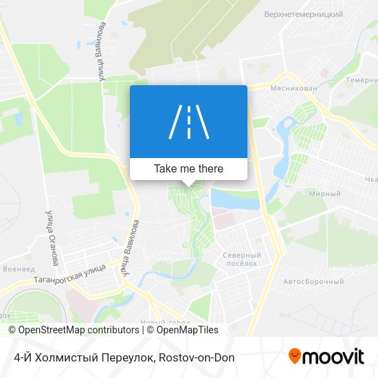 4-Й Холмистый Переулок map