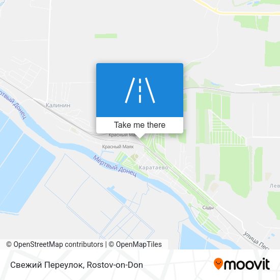 Свежий Переулок map