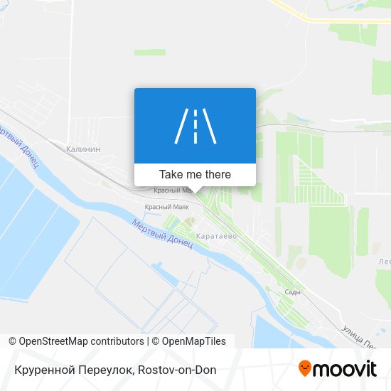 Круренной Переулок map