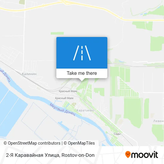 2-Я Каравайная Улица map