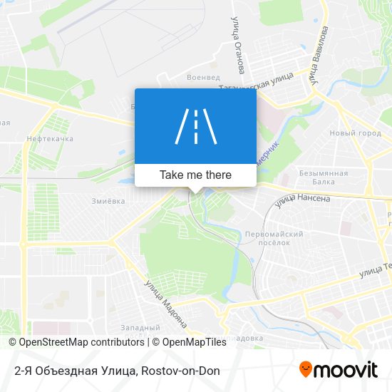 2-Я Объездная Улица map
