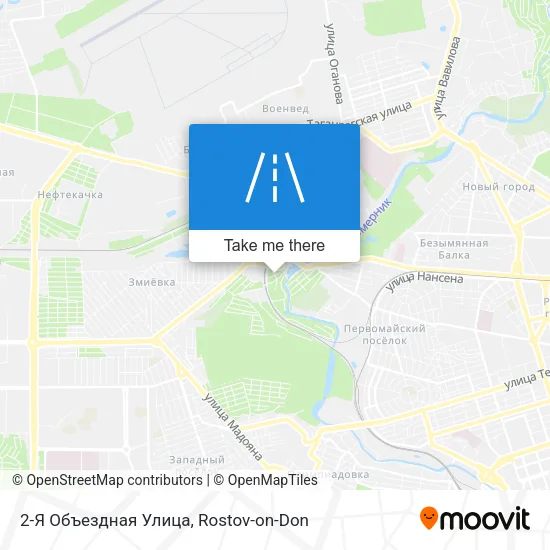 2-Я Объездная Улица map