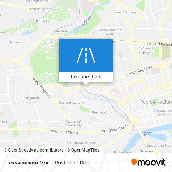 Текучёвский Мост map