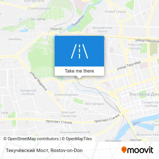 Текучёвский Мост map