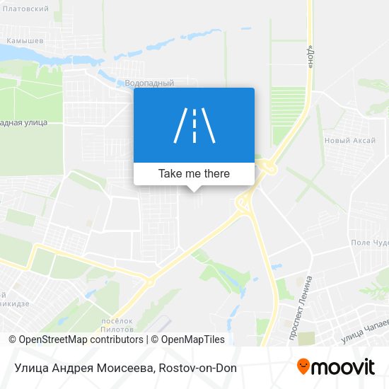Улица Андрея Моисеева map