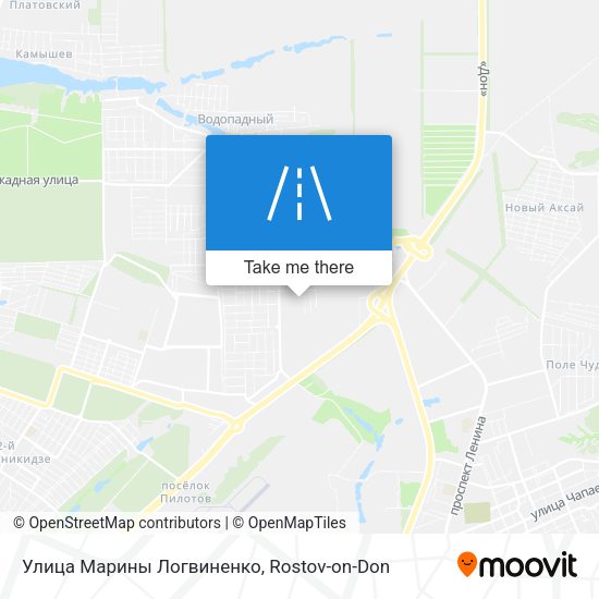 Улица Марины Логвиненко map