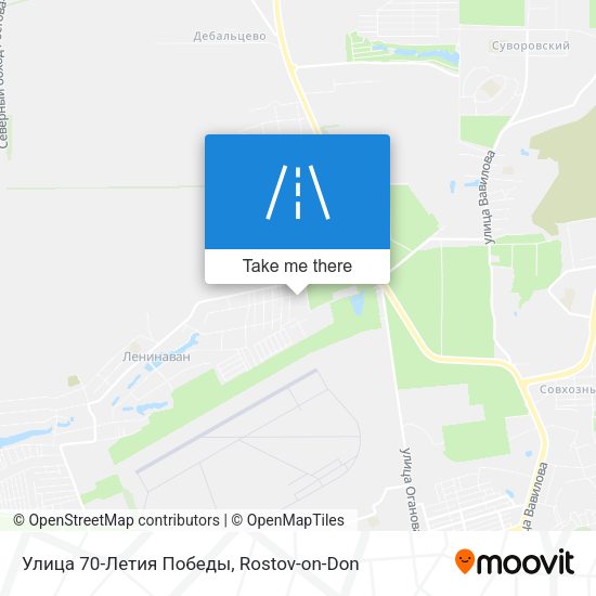 Улица 70-Летия Победы map