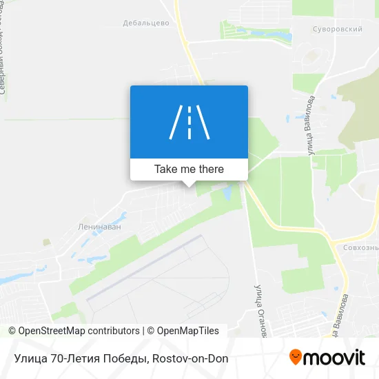 Улица 70-Летия Победы map