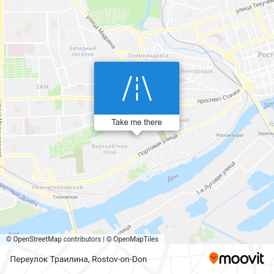 Переулок Траилина map