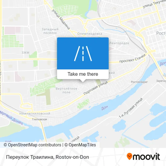 Переулок Траилина map