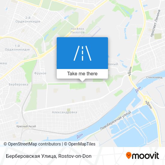 Берберовская Улица map