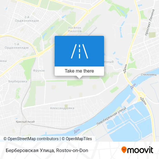 Берберовская Улица map