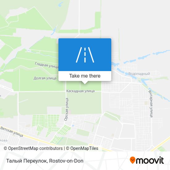 Талый Переулок map
