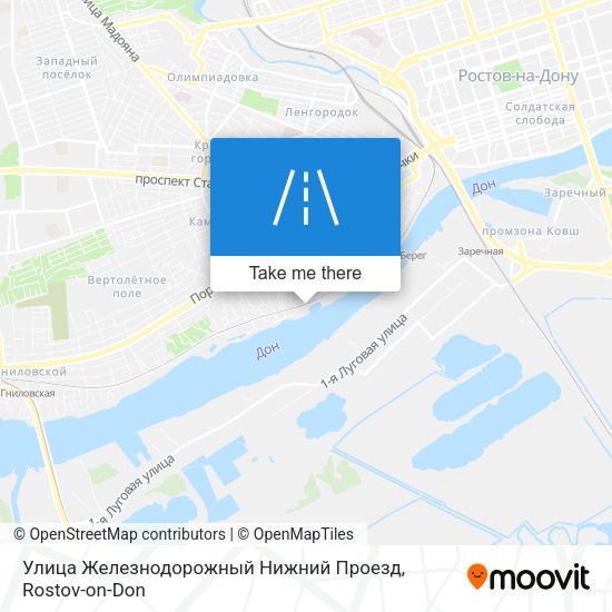 Улица Железнодорожный Нижний Проезд map