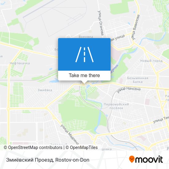 Змиёвский Проезд map