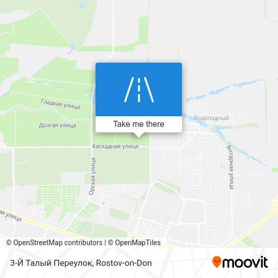 3-Й Талый Переулок map