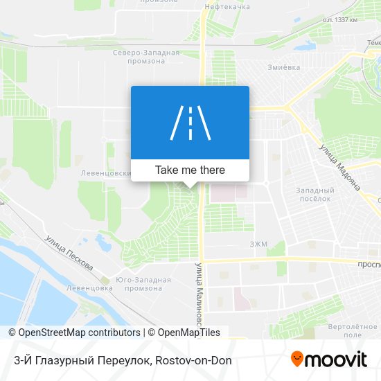 3-Й Глазурный Переулок map