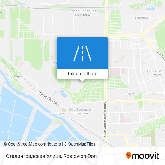 Сталинградская Улица map