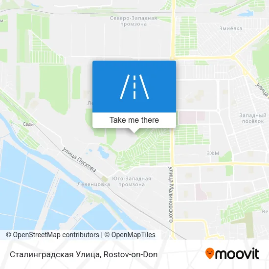 Сталинградская Улица map