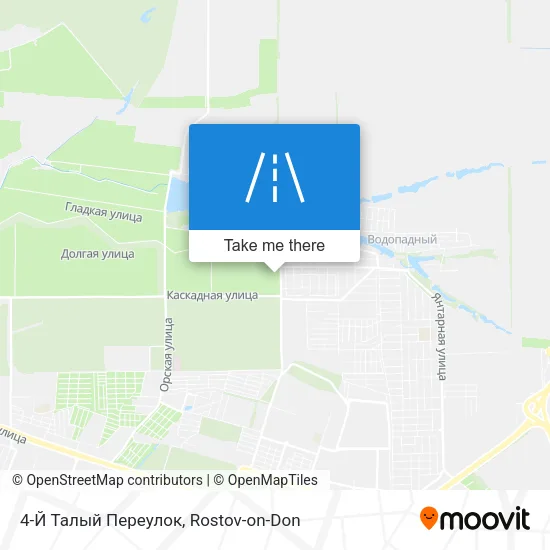 4-Й Талый Переулок map