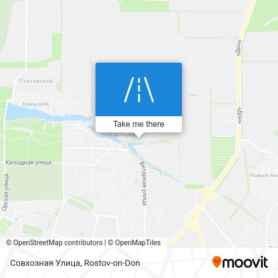 Совхозная Улица map