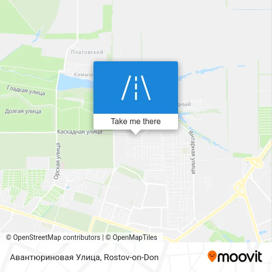 Авантюриновая Улица map