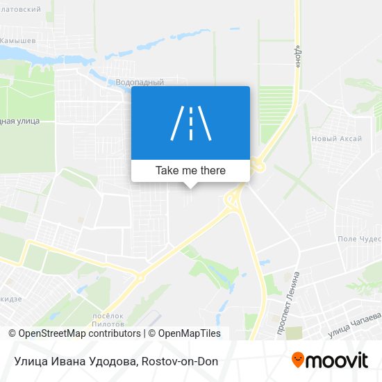 Улица Ивана Удодова map