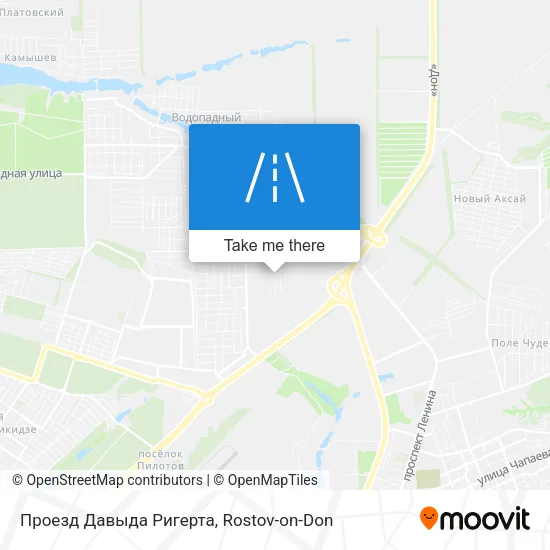 Проезд Давыда Ригерта map