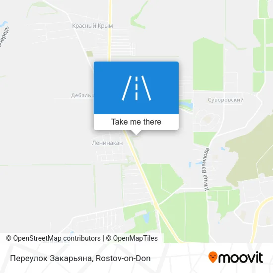 Переулок Закарьяна map