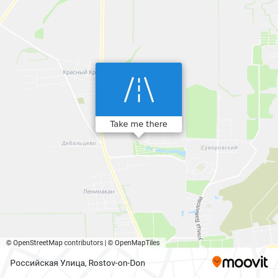 Российская Улица map