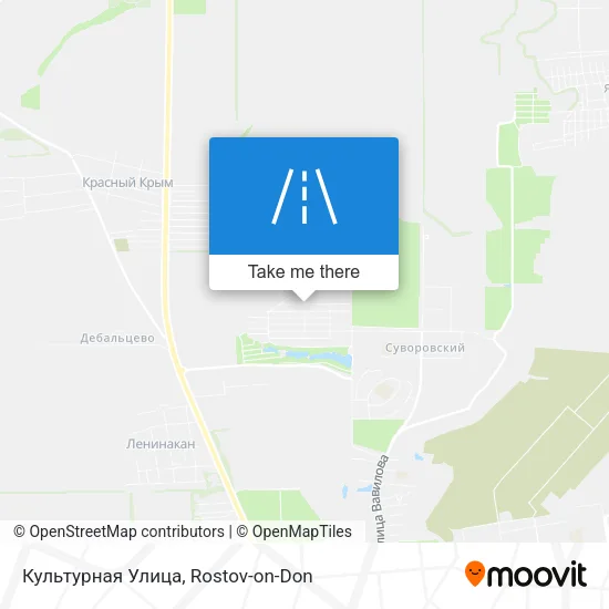Культурная Улица map