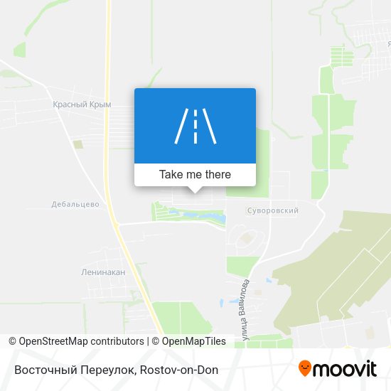 Восточный Переулок map