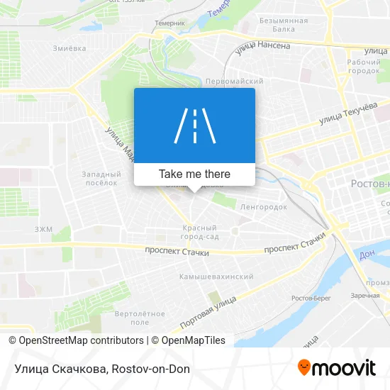 Улица Скачкова map