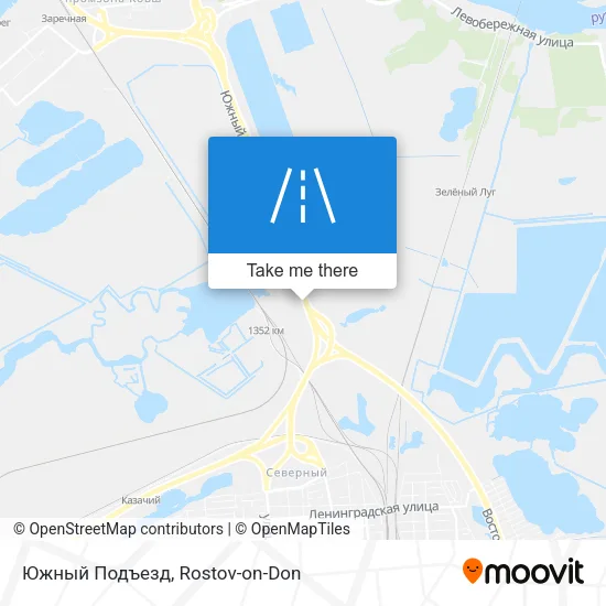 Южный Подъезд map