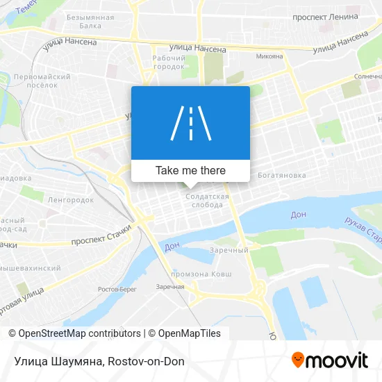 Улица Шаумяна map