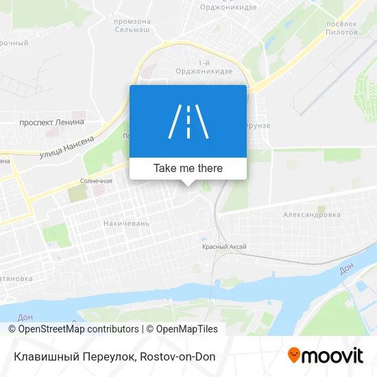 Клавишный Переулок map