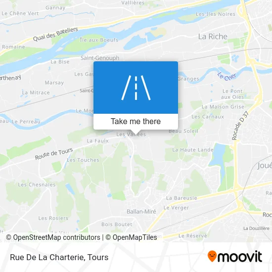 Rue De La Charterie map