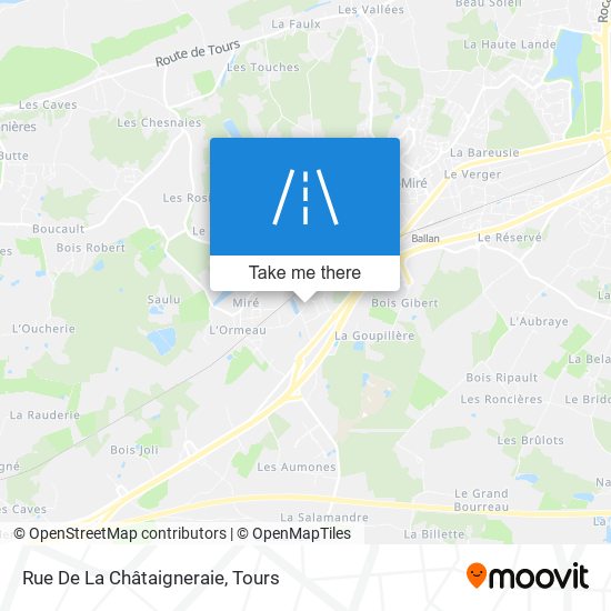 Rue De La Châtaigneraie map
