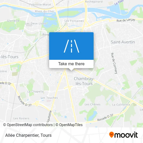 Allée Charpentier map