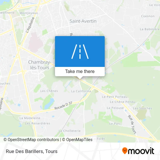 Rue Des Barillers map