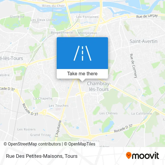 Rue Des Petites-Maisons map